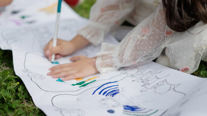 Ziyarat Train Colouring Poster – 9 Metres of Creative Fun!
